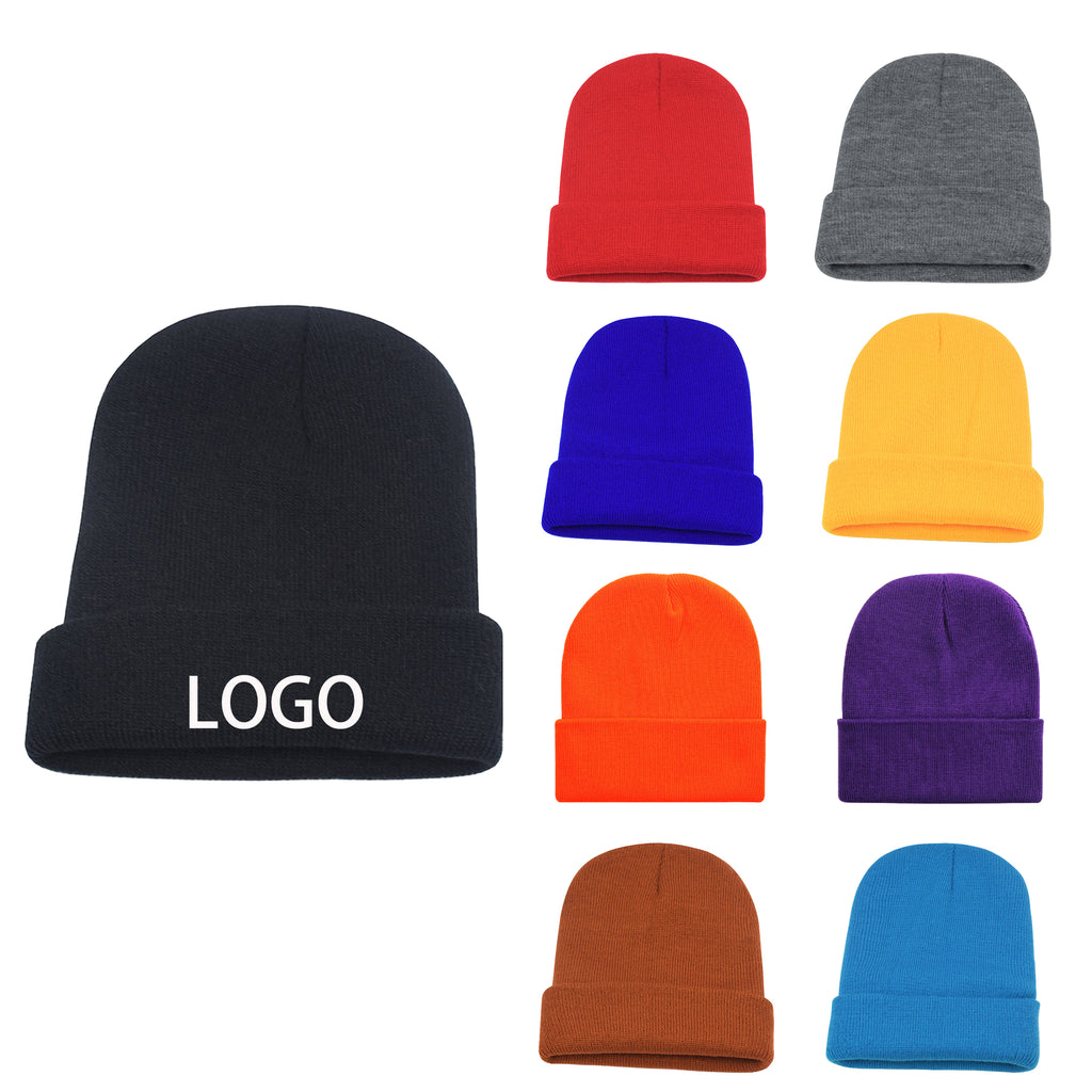 Knit Beanie With Cuff