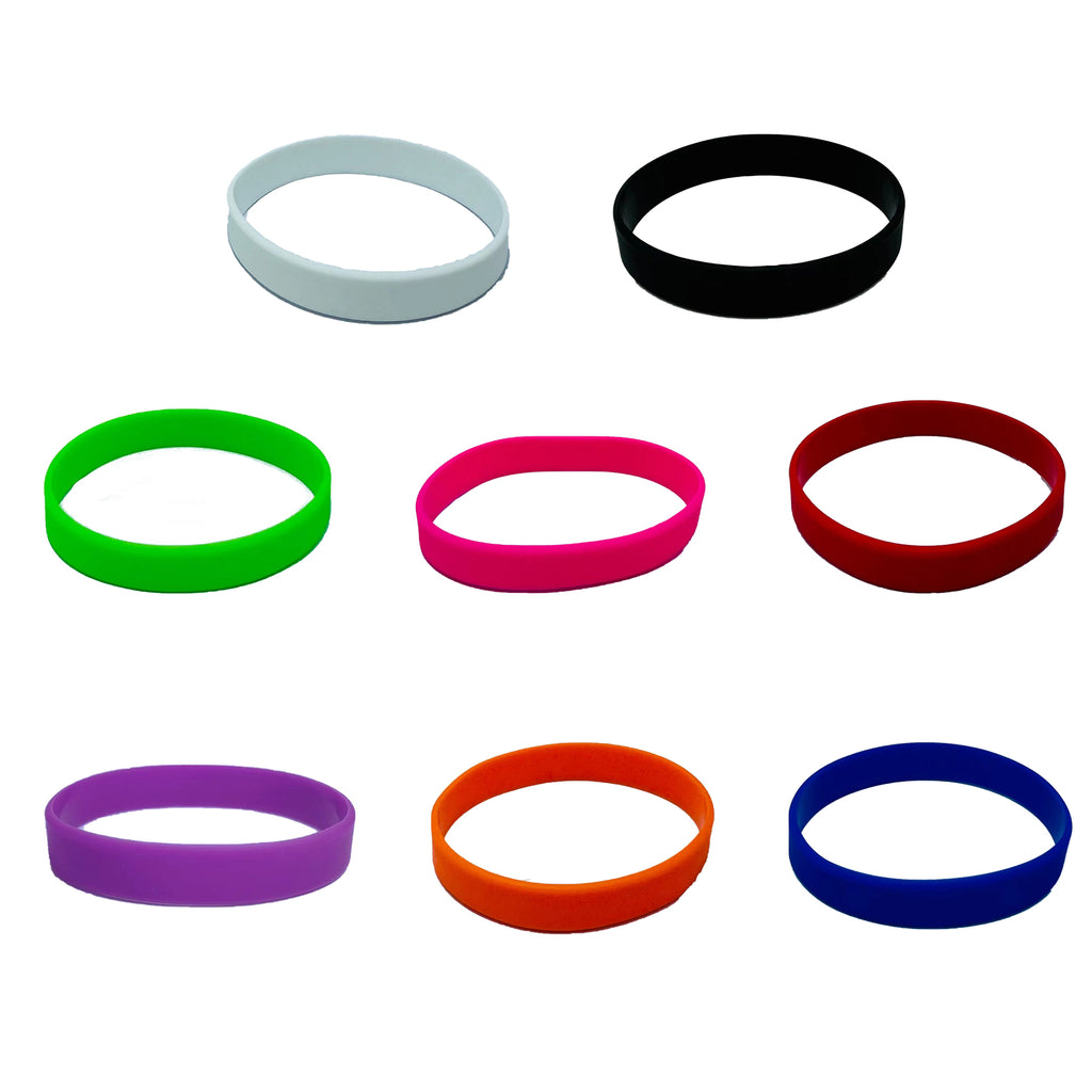 Screen Printed Silicone Wristband