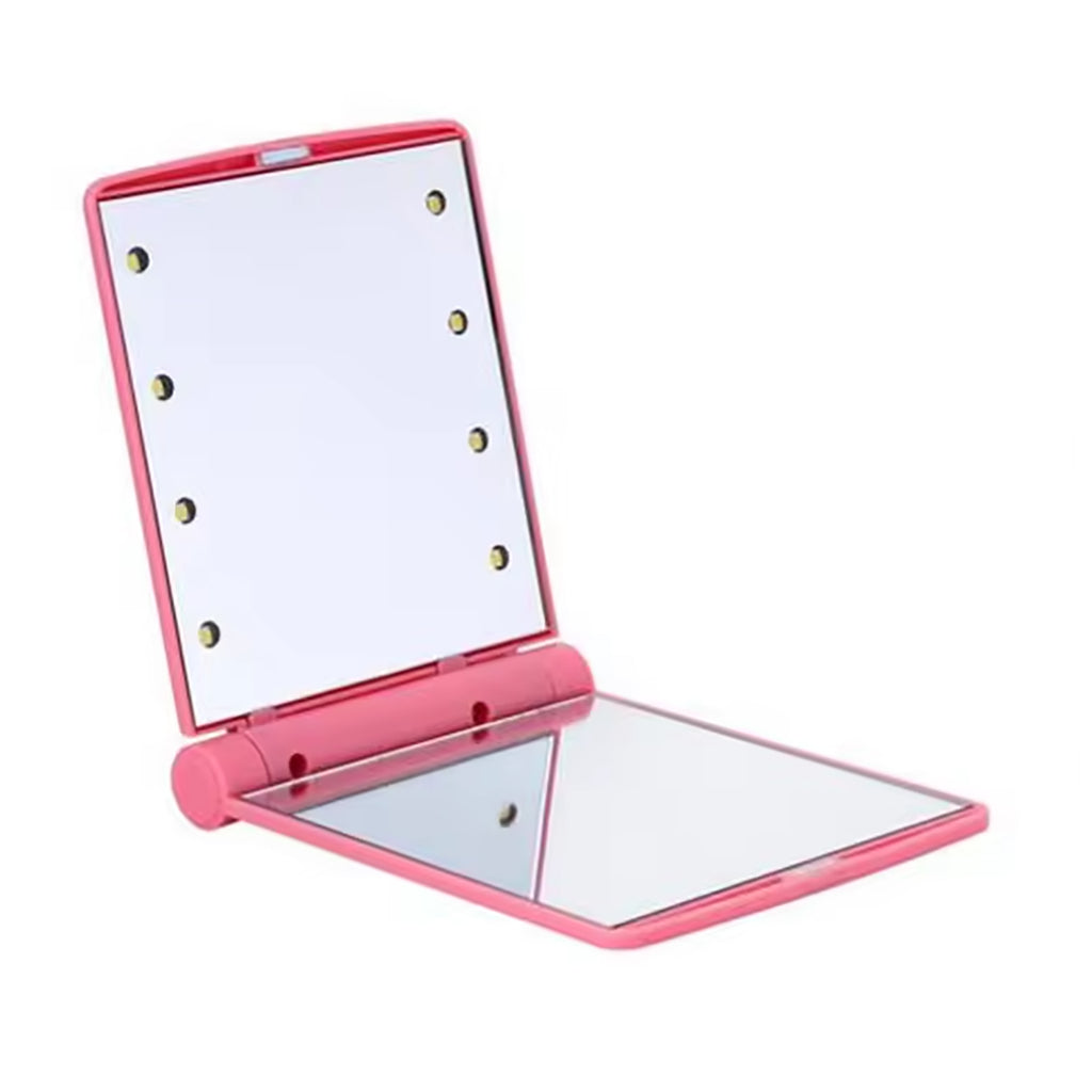 Folding Portable Led Make Up Mirror