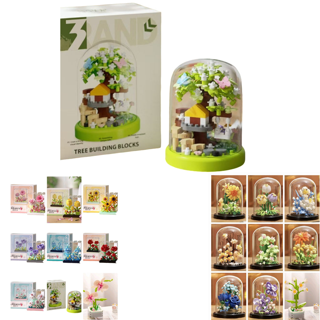 Eternal Bloom Diy Flower - Decorative Puzzle Toy For Girls