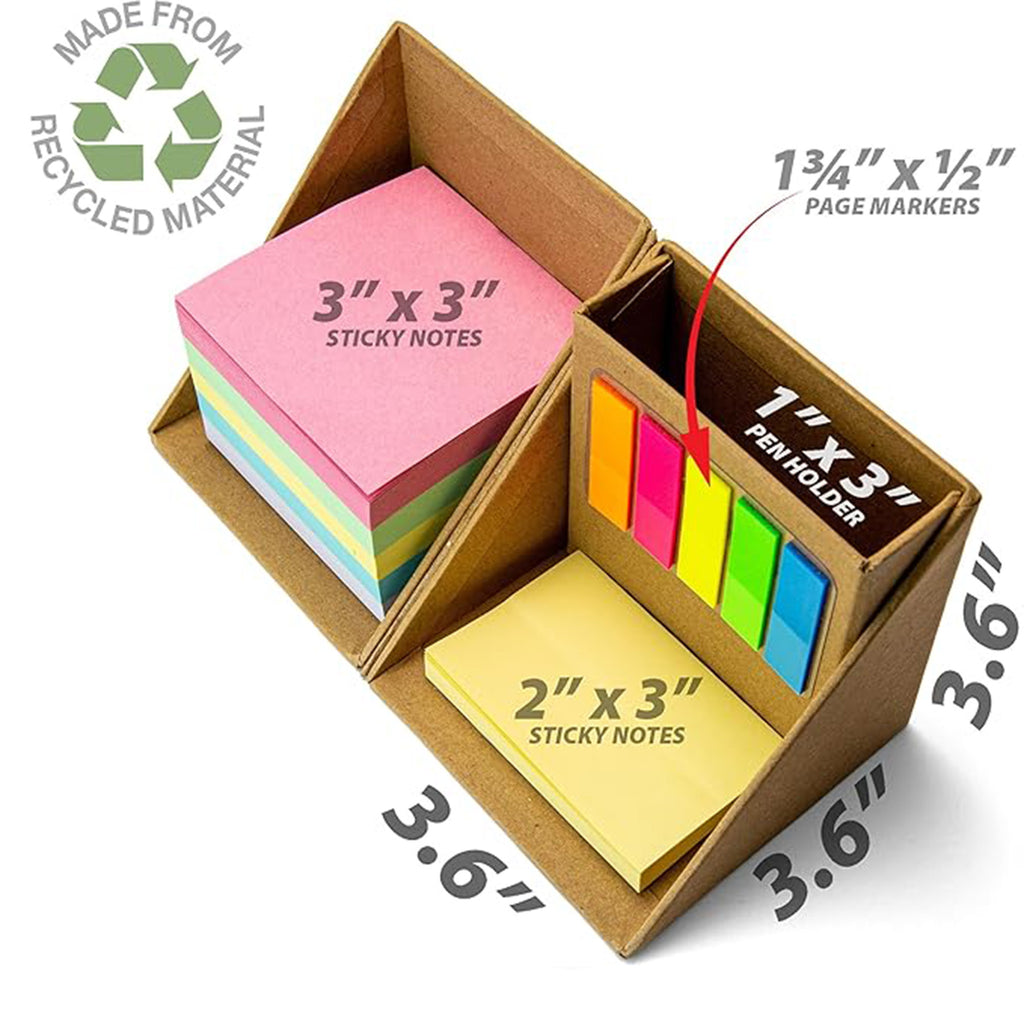 Memo Block Box with Notes