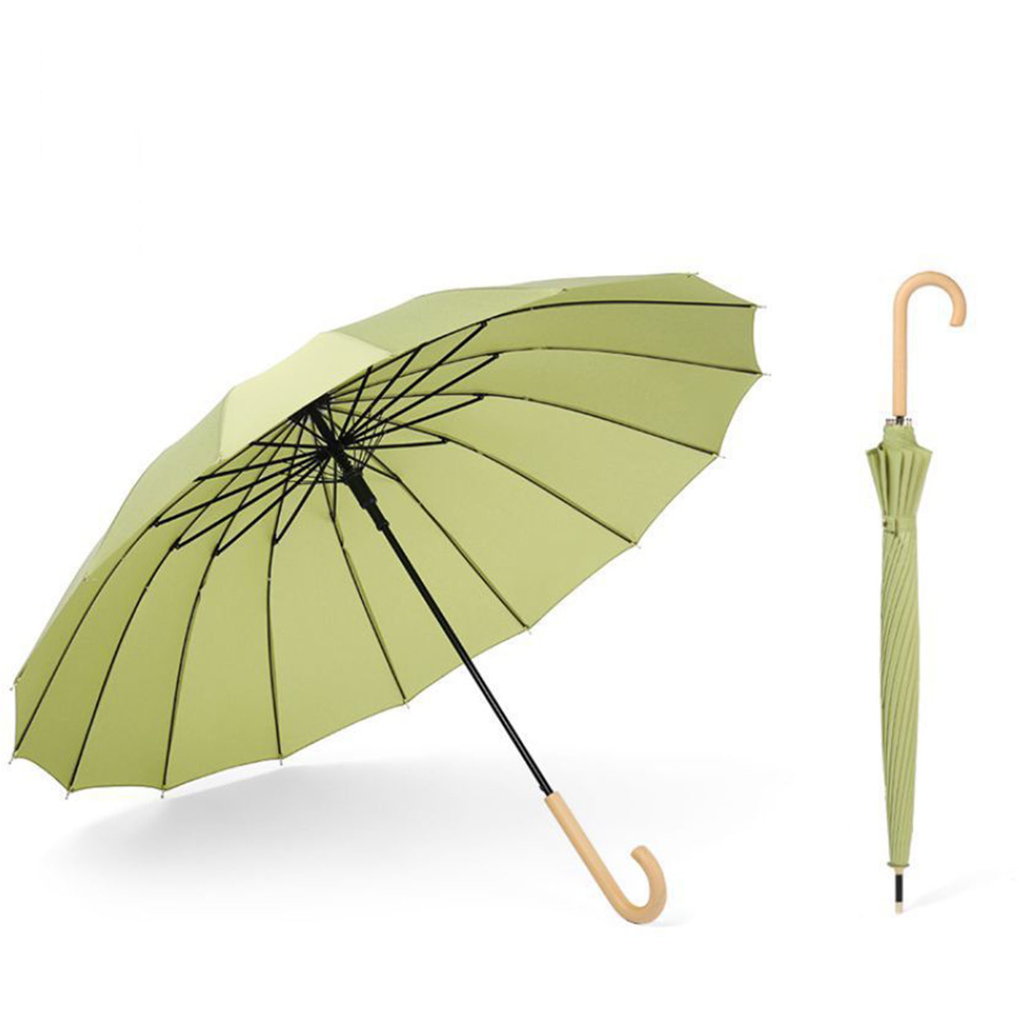 Oversized Arc Auto Open Straight Umbrella