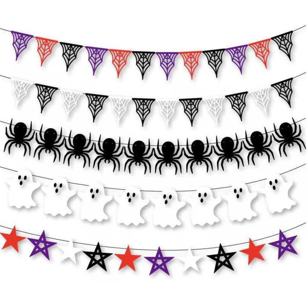 Halloween Spooky Night Decorative Banner