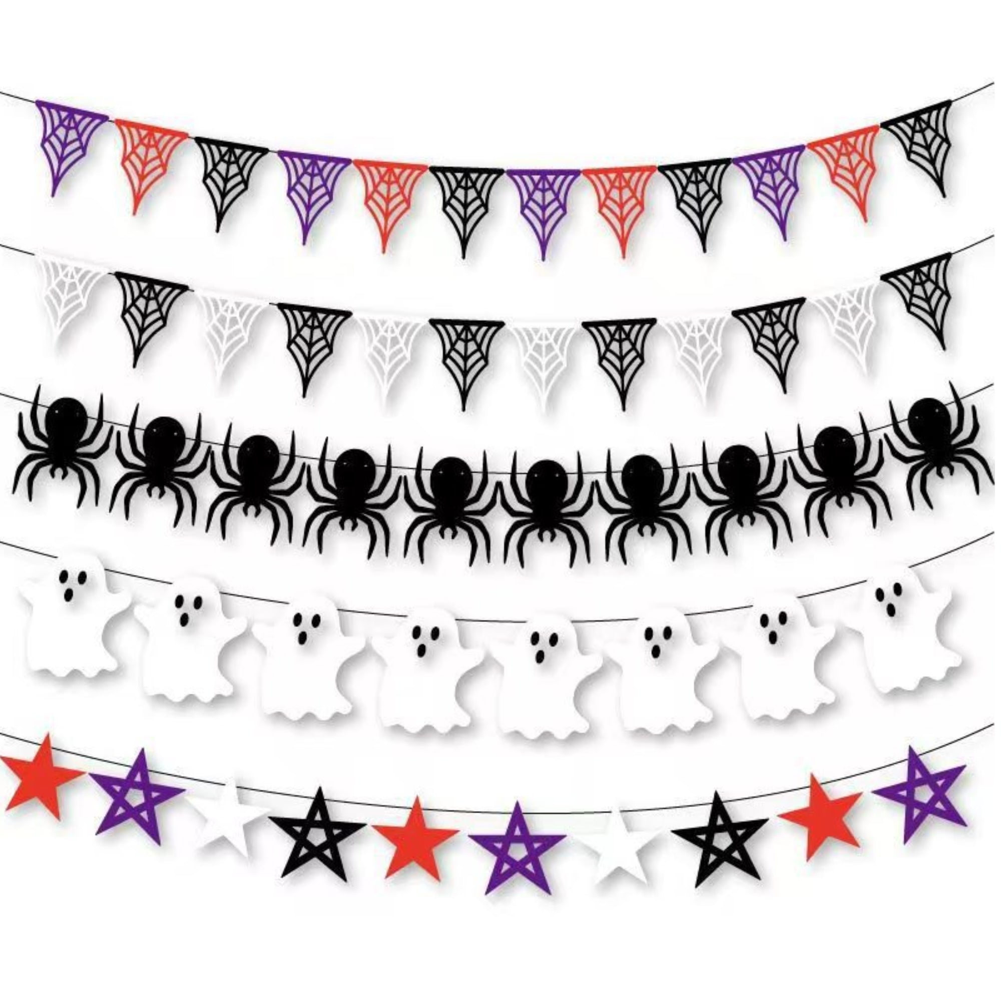 Halloween Spooky Night Decorative Banner