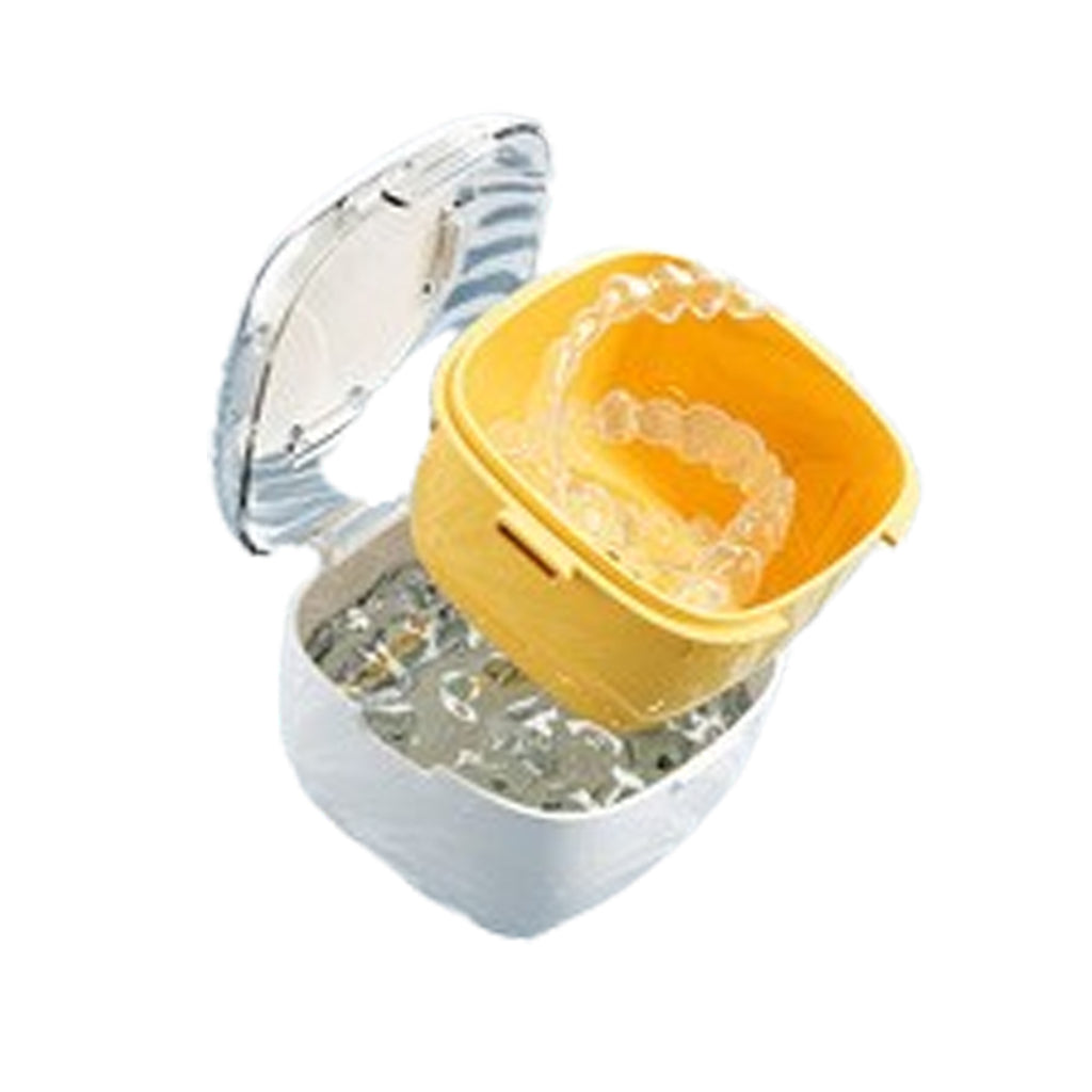 Color-Bordered Plastic Layered Toothpick Case