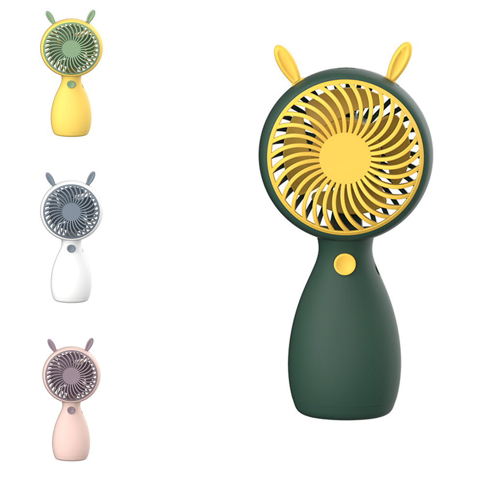 New Mini Rabbit Ear Handheld USB Fan