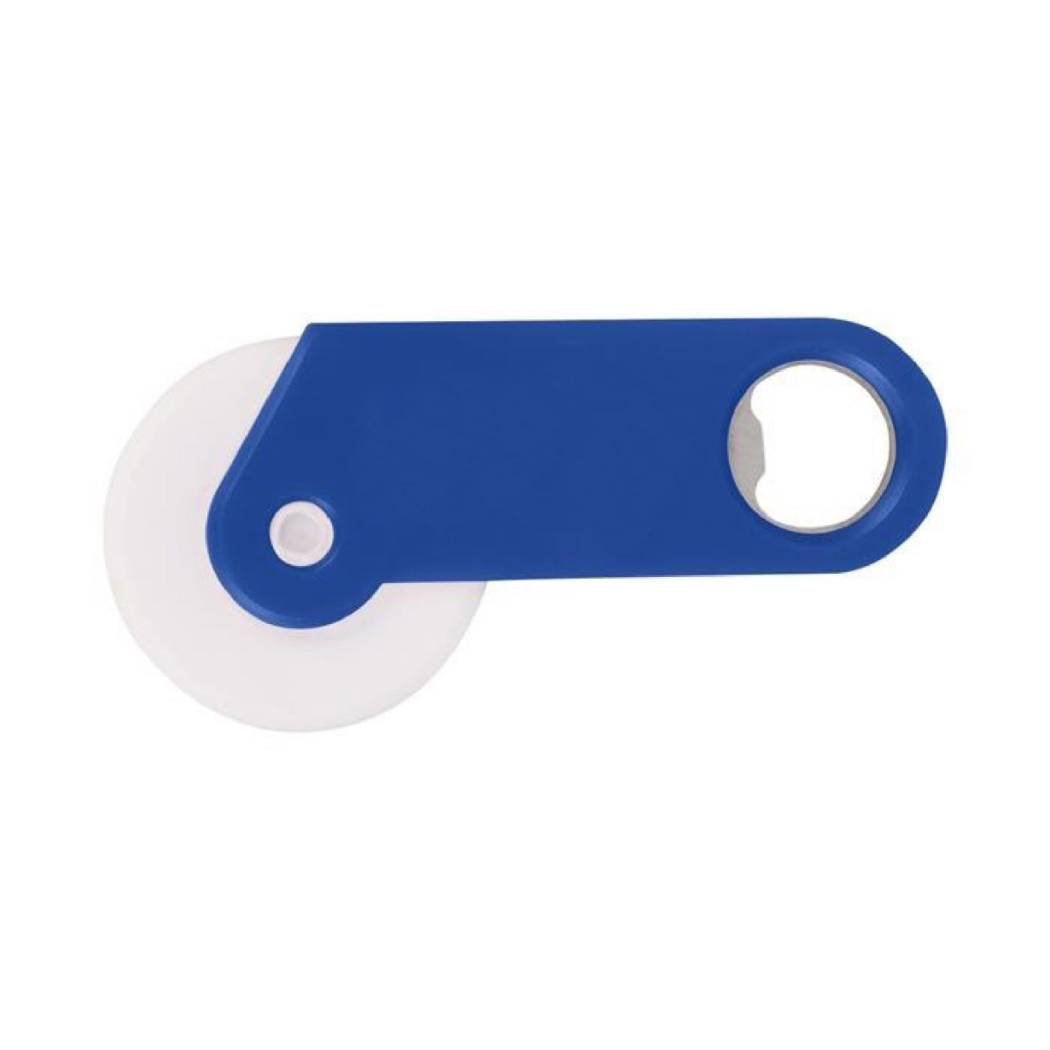 Round Bottle Opener with Pizza Cutter