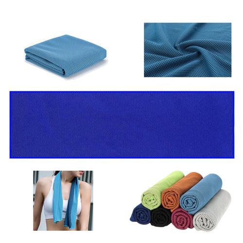 170Gms Cooling Towels Bulk With Reusable Carry Bottle