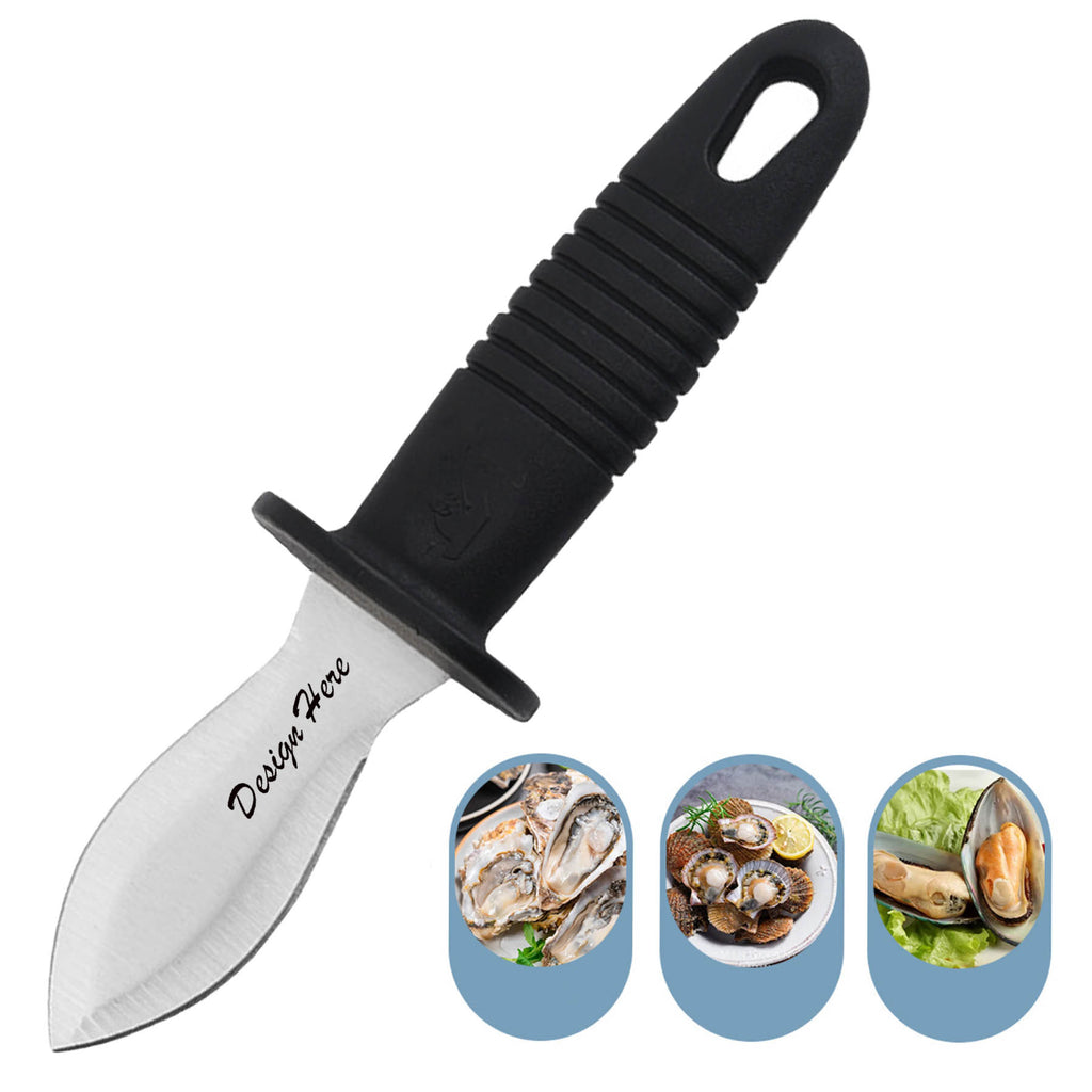 Stainless Plastic Handle Oyster Shucking Knife
