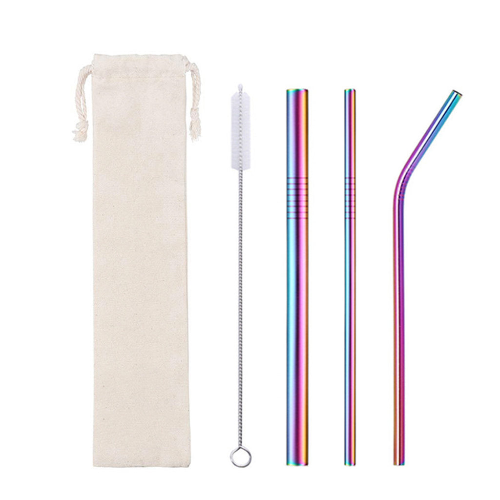 Stainless Steel Straw Set
