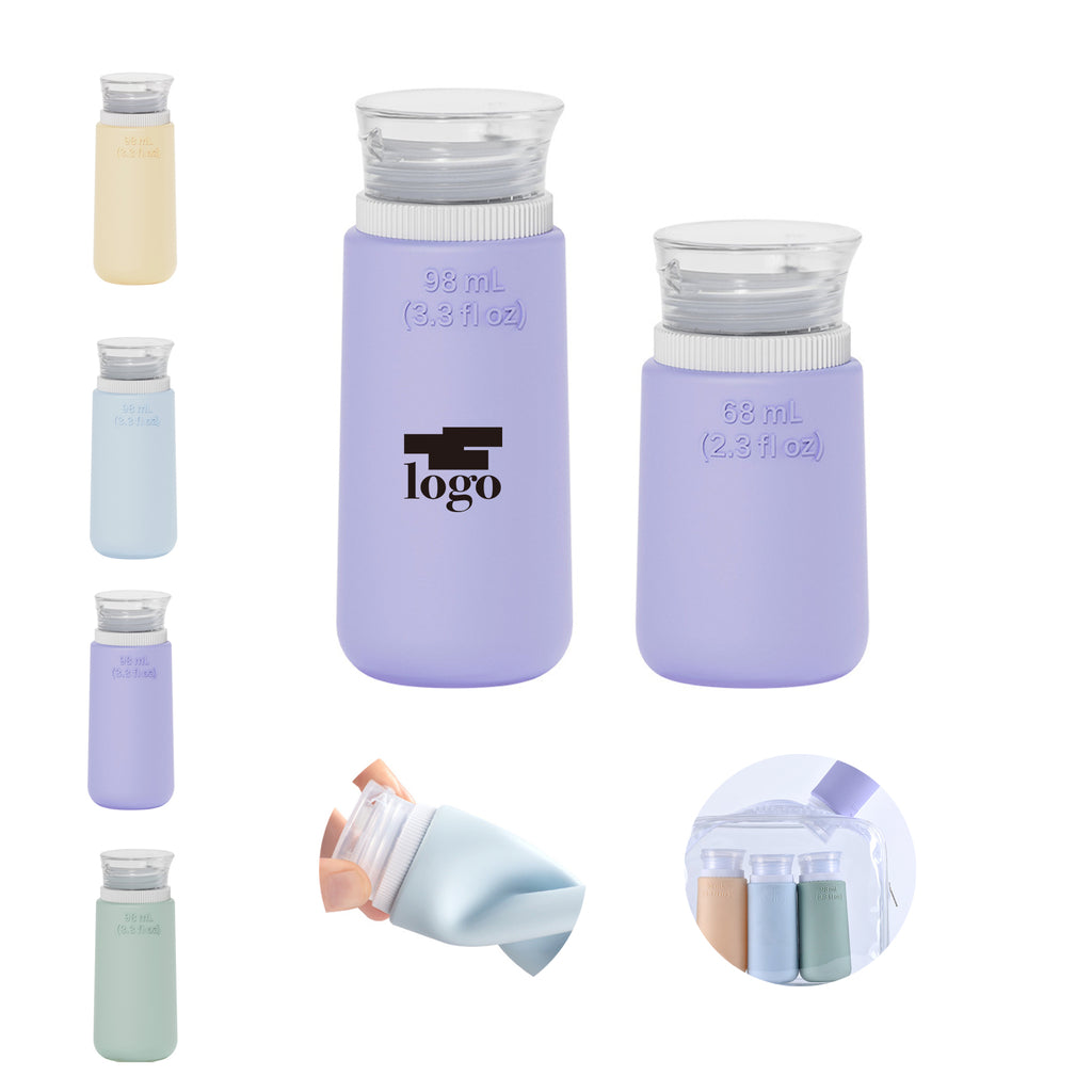 Travel Silicone Dispenser Bottles