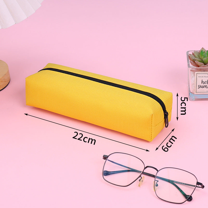 Simple Large Capacity Oxford Cloth Pencil Pouch