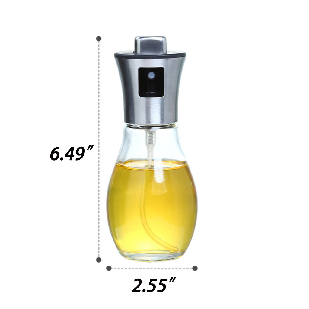 Pressable Stainless Steel Spray Bottle Oil Bottle