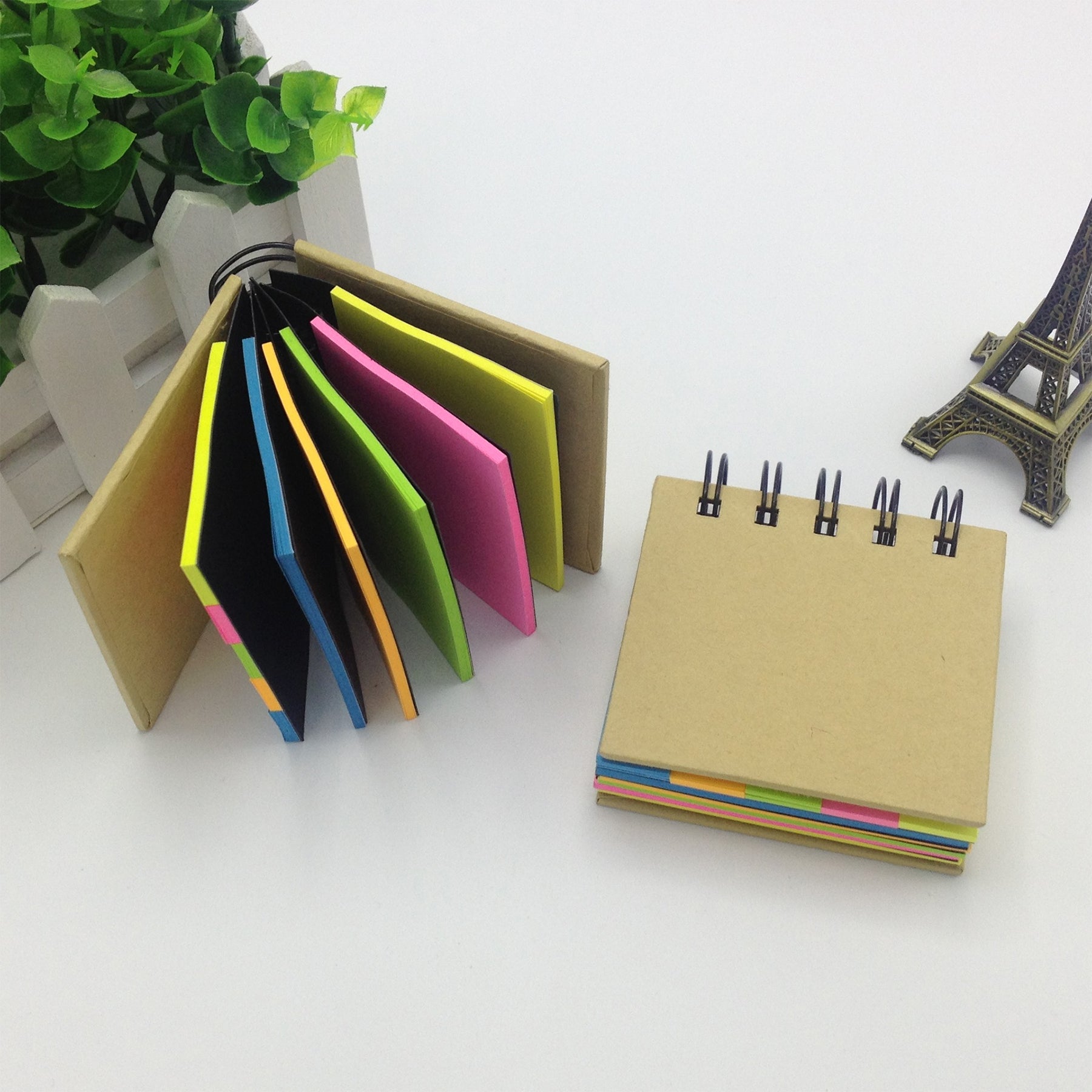 Spiral Hard Cover Eco Sticky Notes