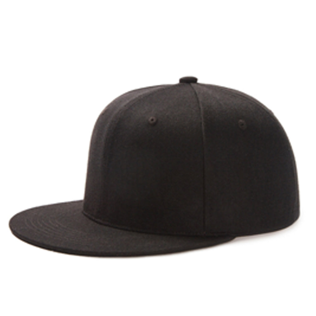 Adjustable Plain Sports Flat-Brim Hat