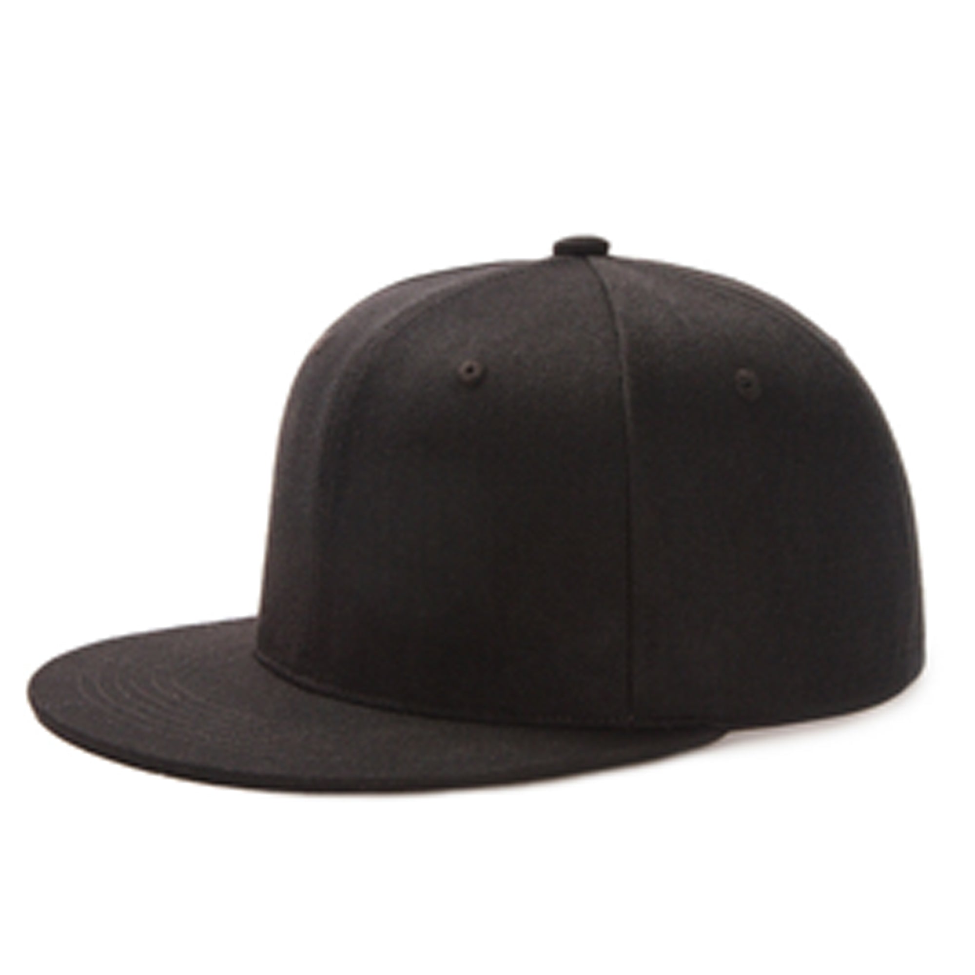 Adjustable Plain Sports Flat-Brim Hat