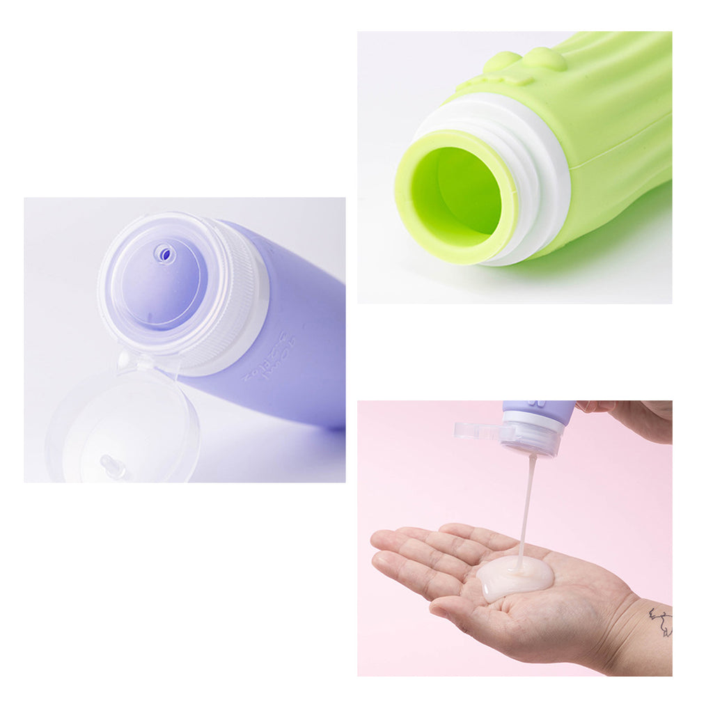 Silicone Travel Bottle with Hook