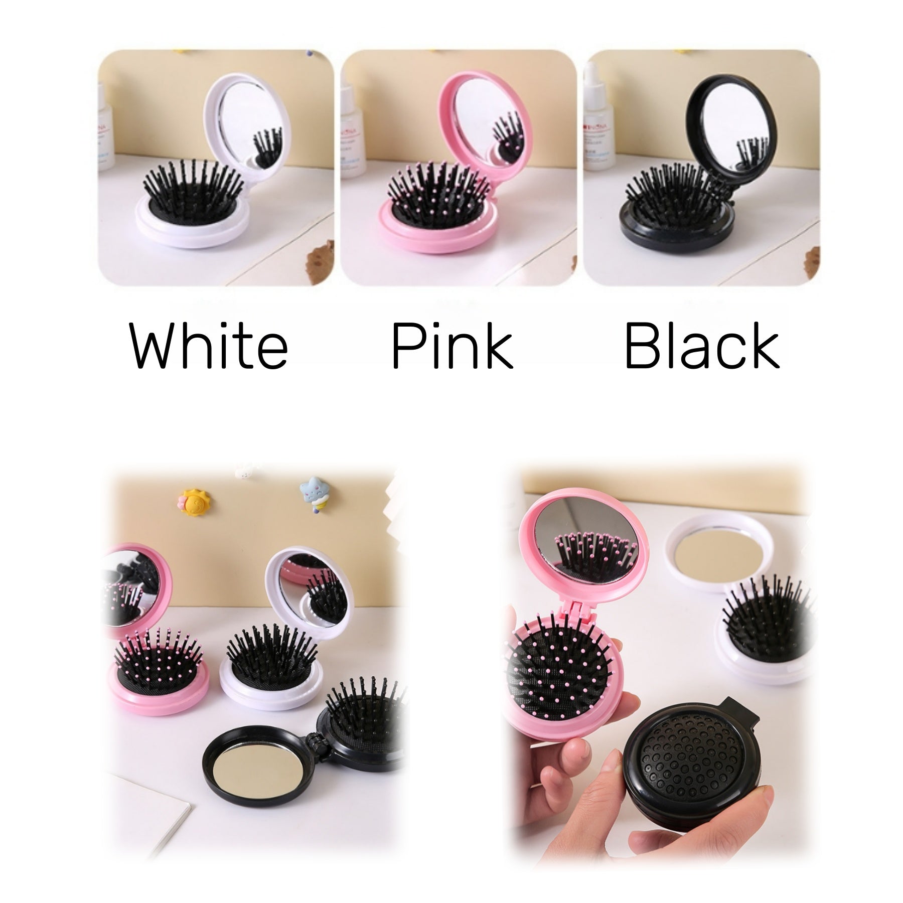 Mini Foldable Air-cushion Comb