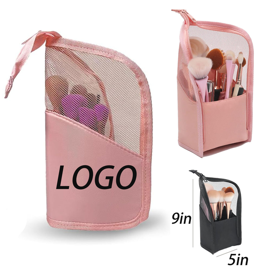 Makeup Brush Travel Case Stand Up