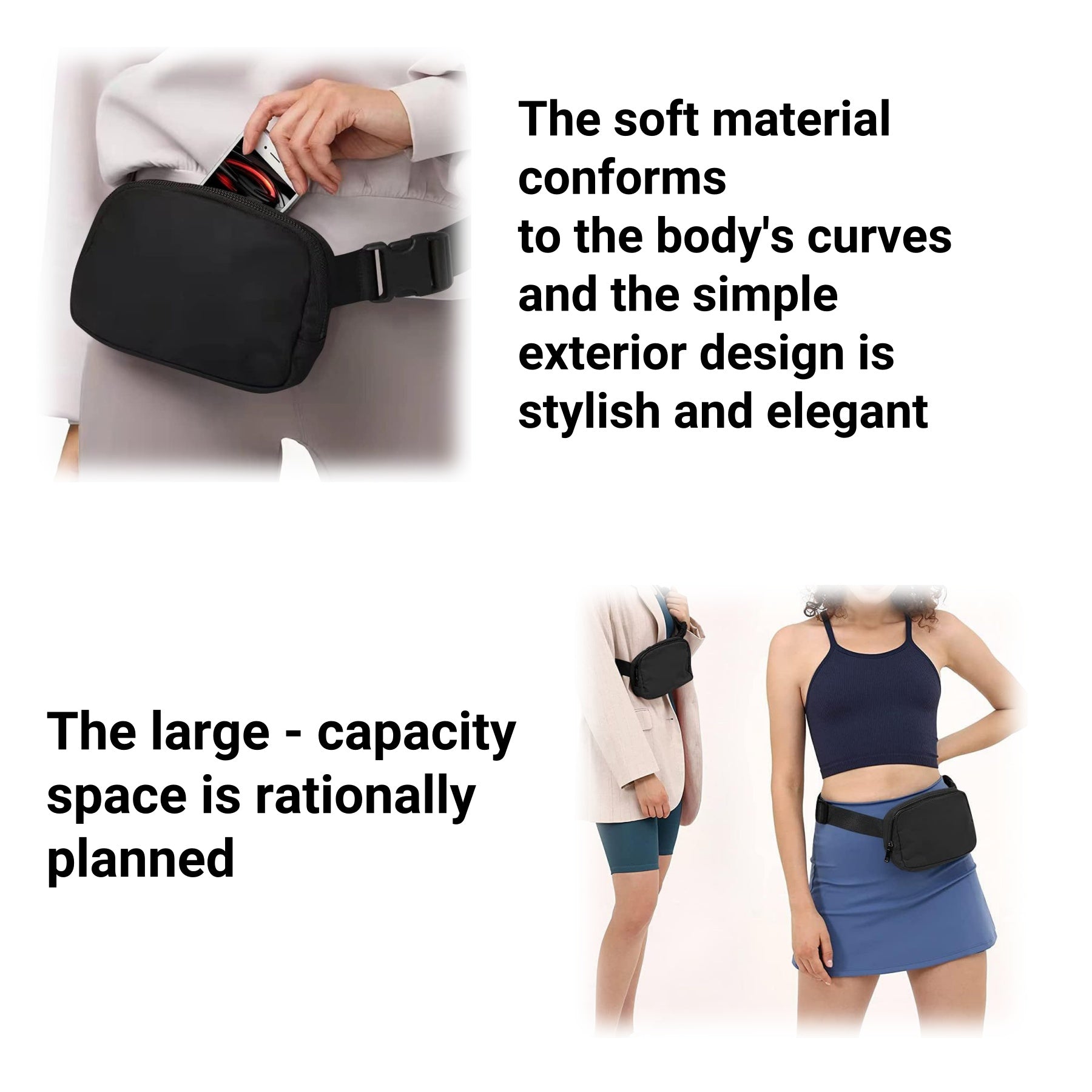 Outdoor Sports Crossbody Fanny Pack