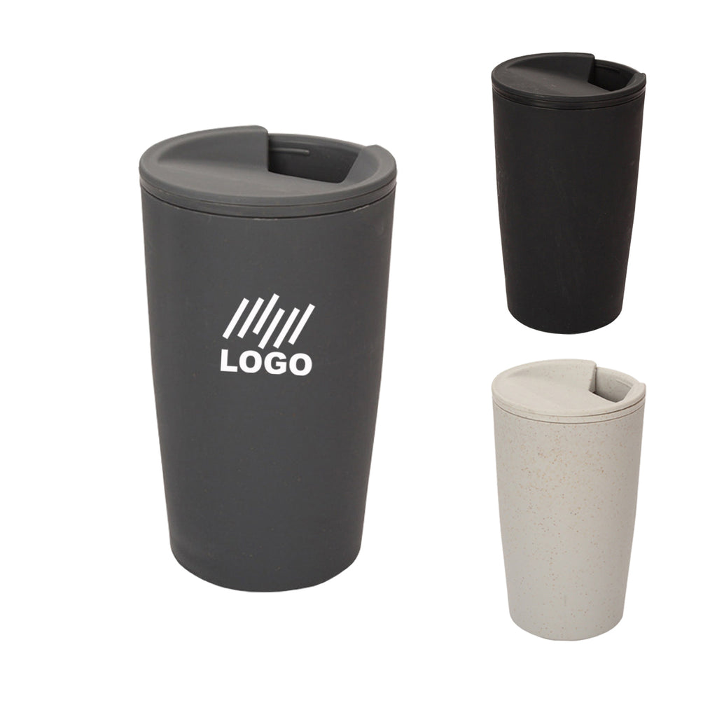 Wheat Straw Coffee Cup With Lid