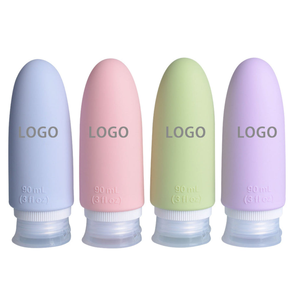 3 Oz Silicone Travel Dispensing Bottles
