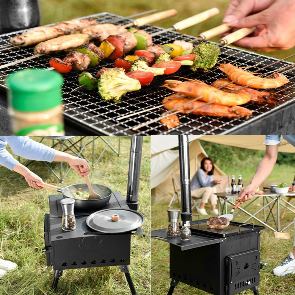 Collapsible And Portable Wood Stove