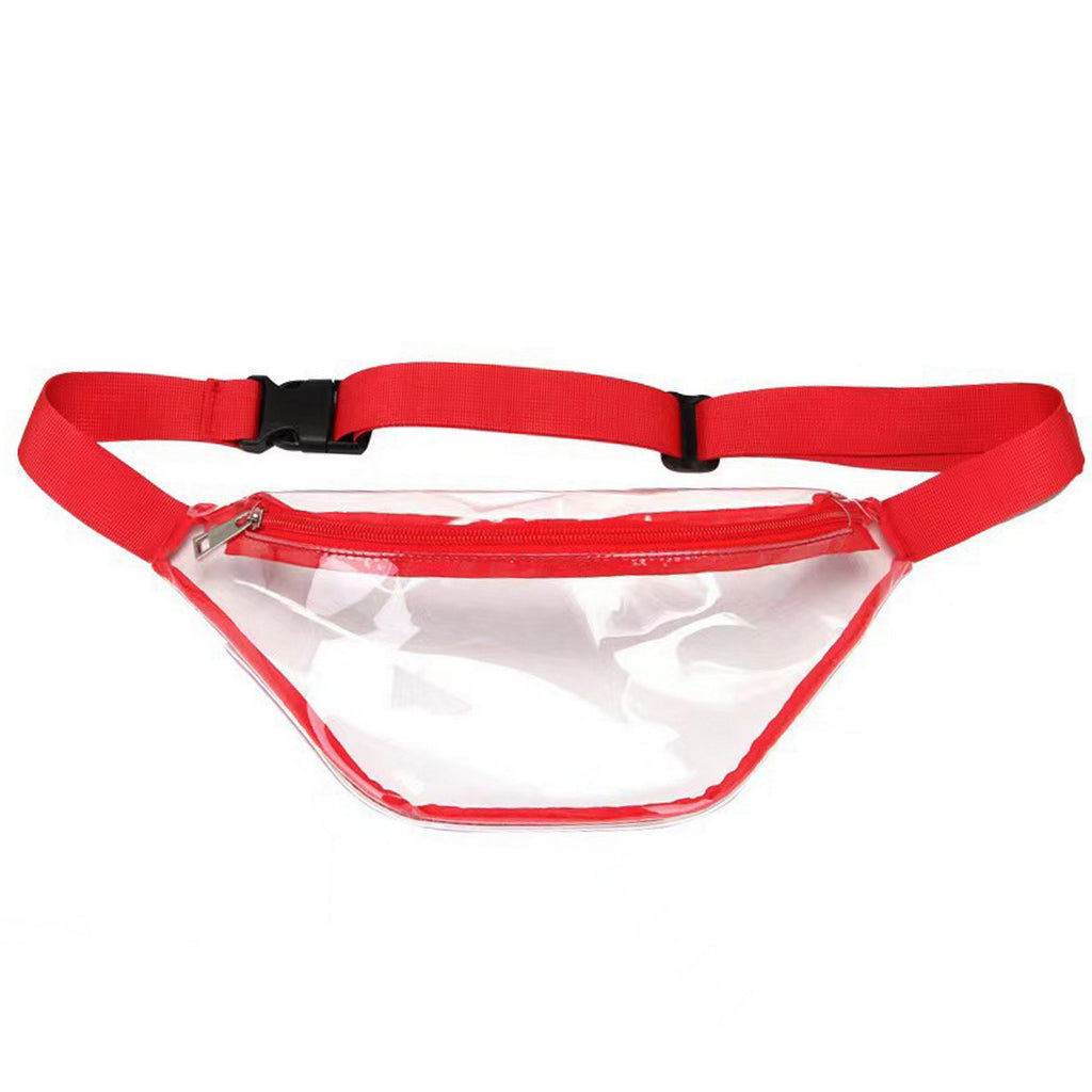 PVC Transparent Waterproof Sports Waist Bag