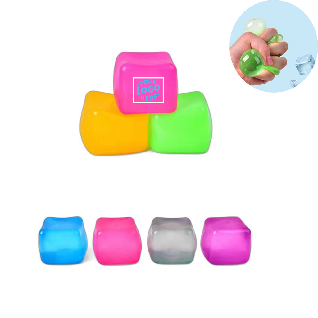 Gel Ice Cubes Stress Relief Squeeze Toy