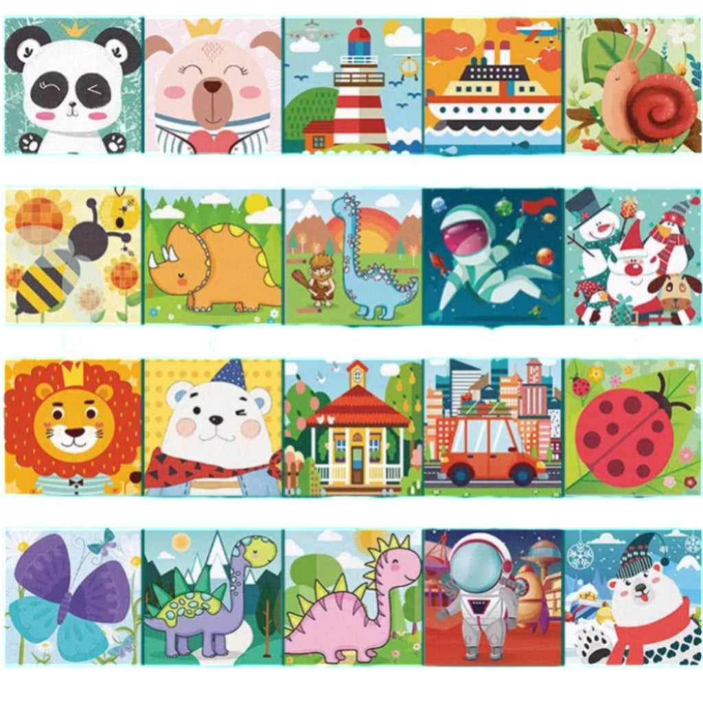 24 - piece Children's Educational Paper Jigsaw Puzzle