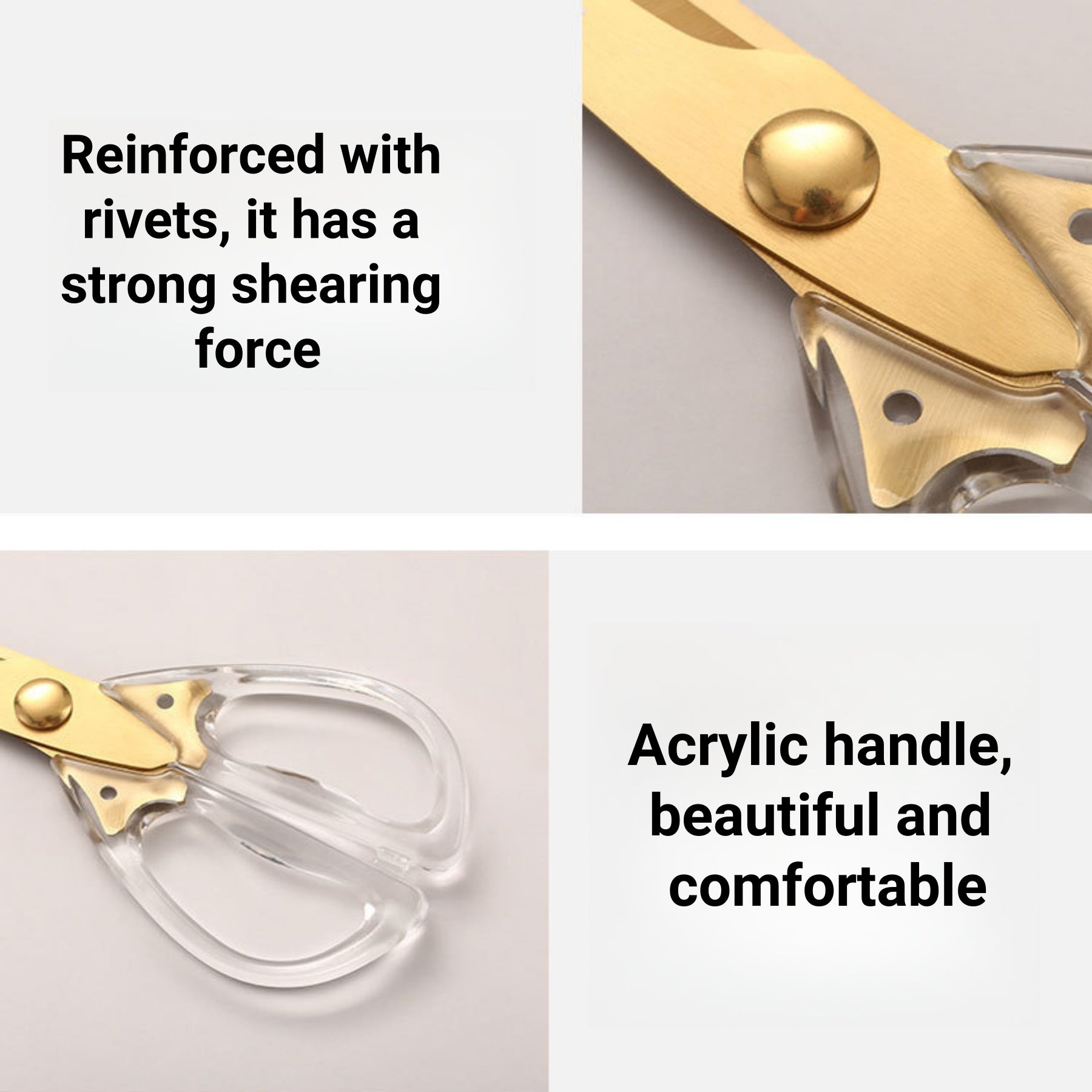 Multifunctional Acrylic Scissors