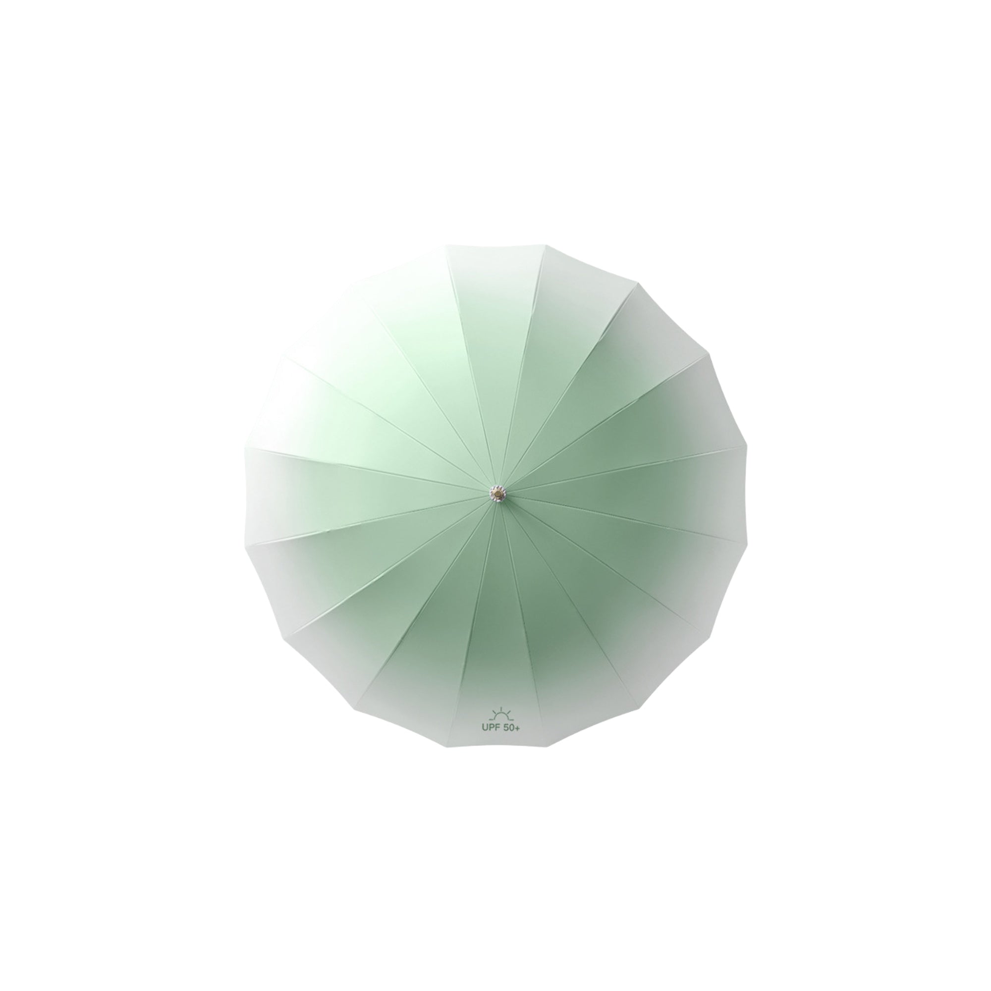 16-Rib Gradient Straight-Shaft Umbrella