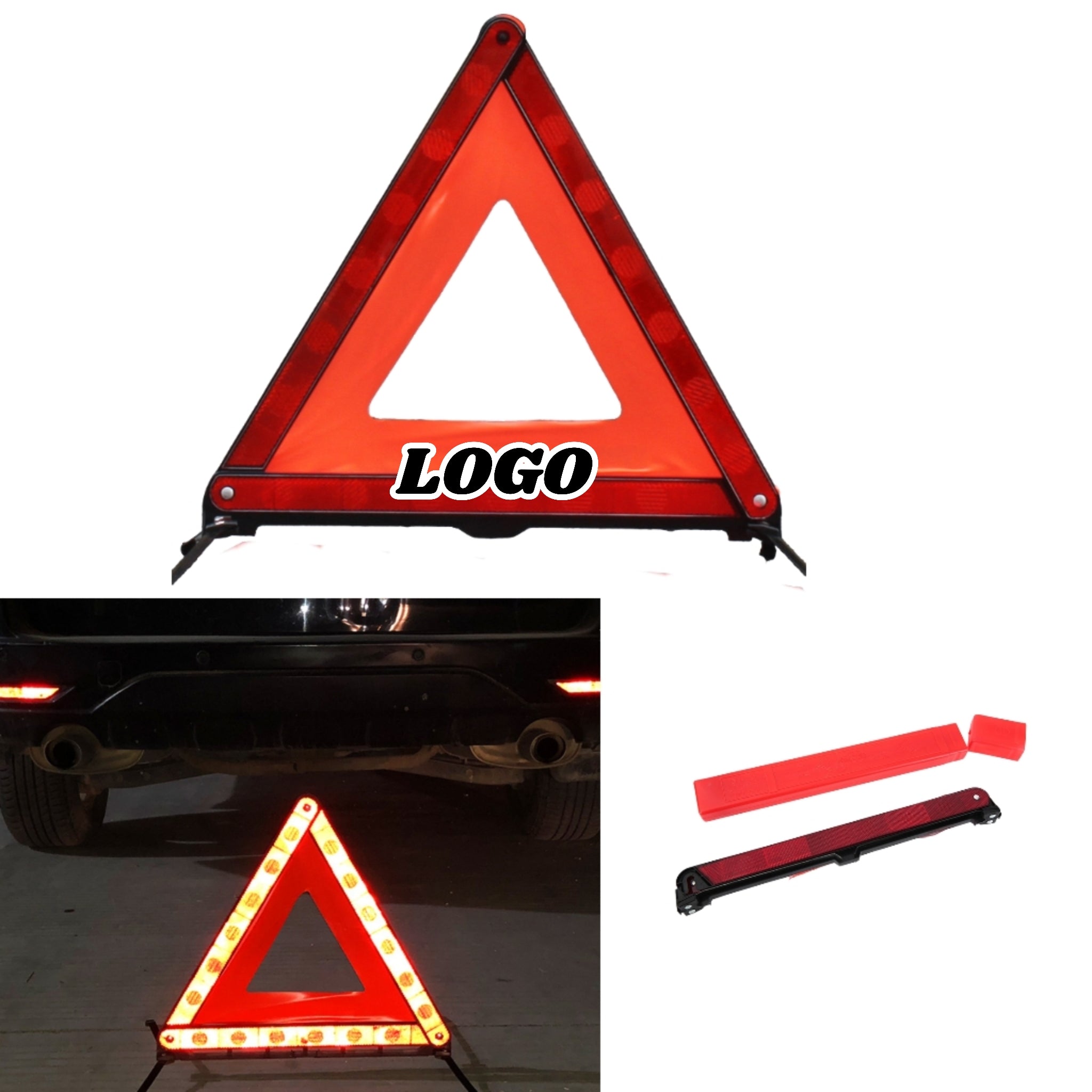 Reflective Triangle Foldable Emergency Hazard