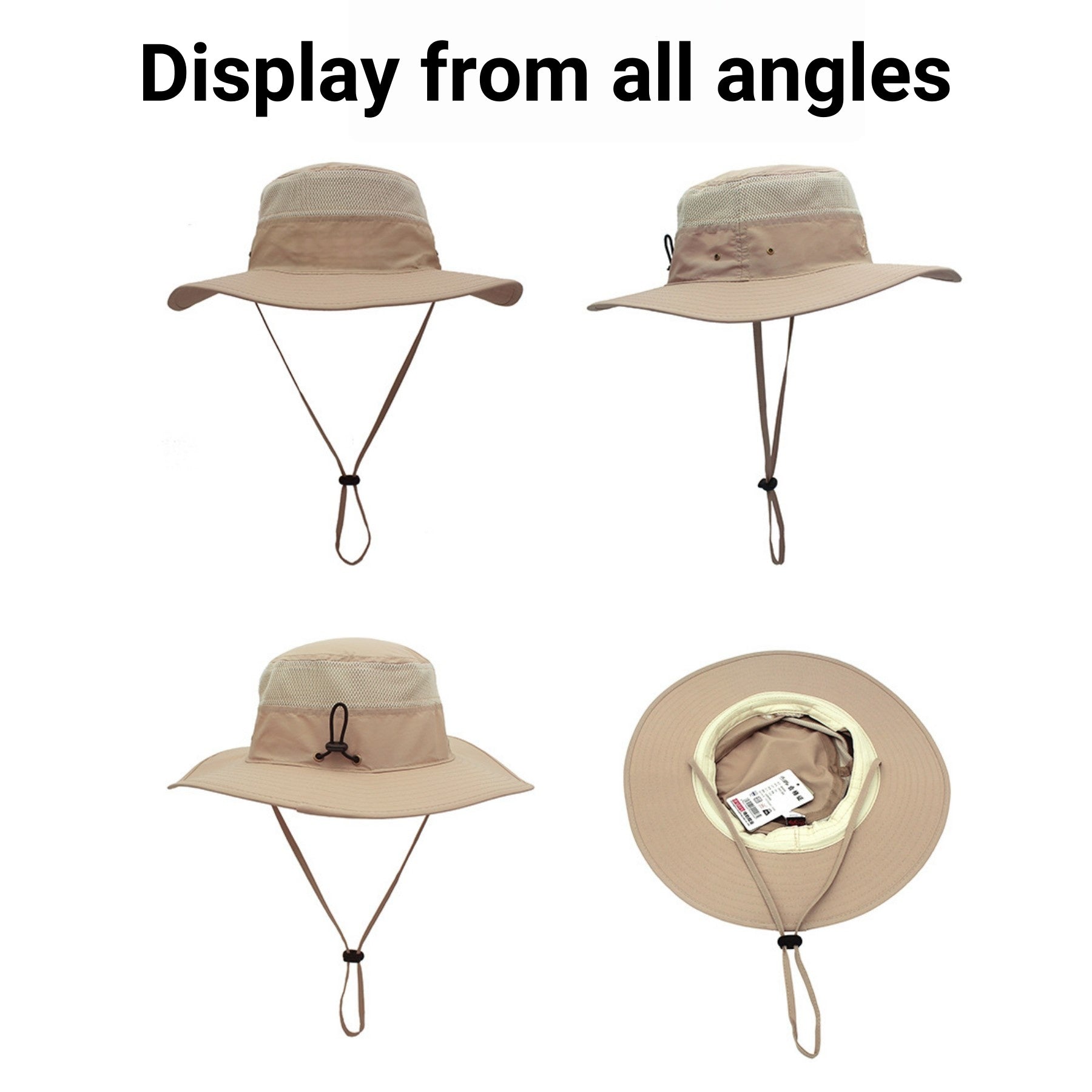 Unisex Wide - brimmed Bucket Hat