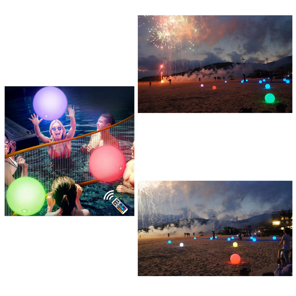 Glowing Inflatable Remote-Controlled Beach Ball