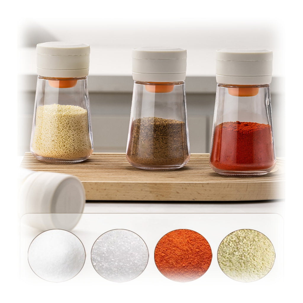 Quantitative Glass Salt Shaker