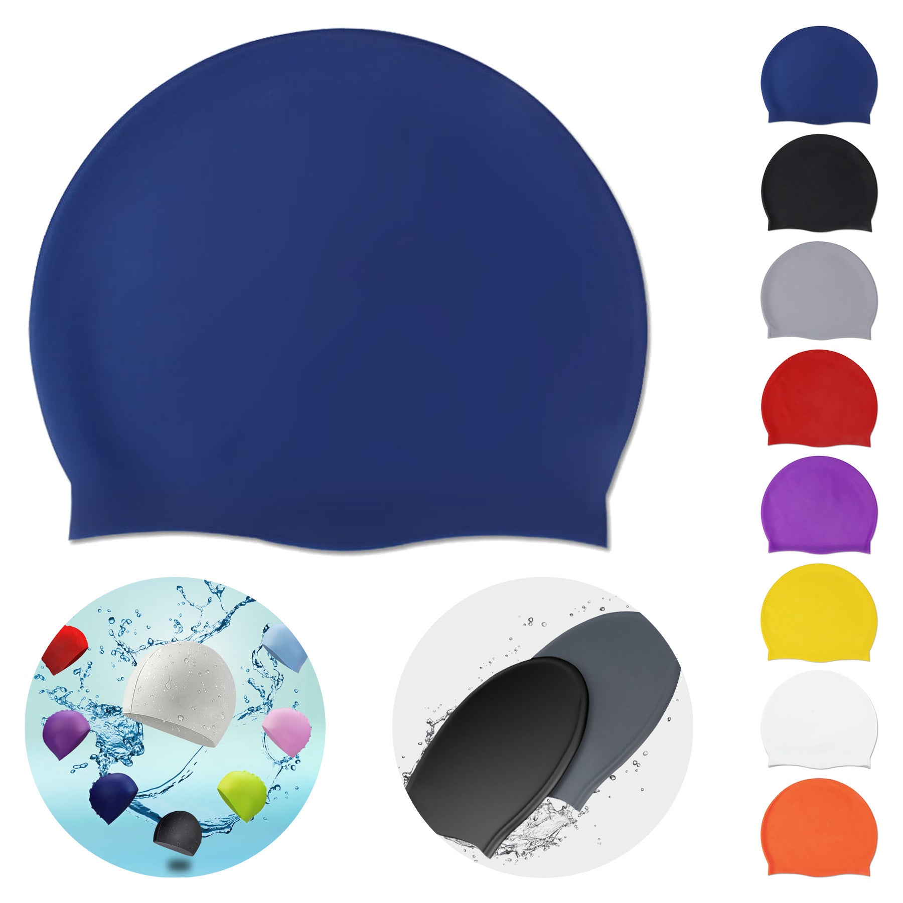 Silicone Swim Cap