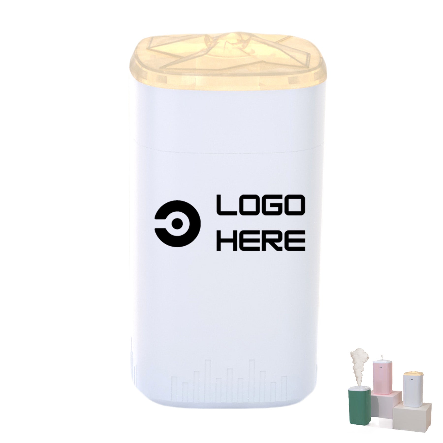 Mini Humidifier With Warm Light