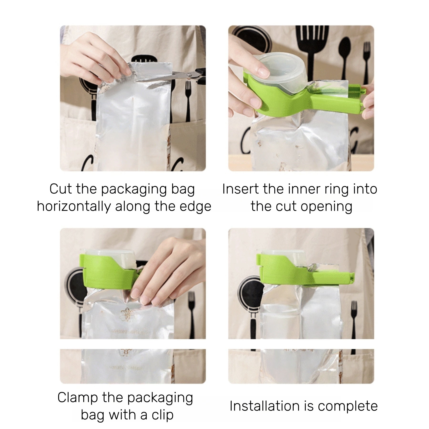 Household Multi-Functional Food Sealing Clips