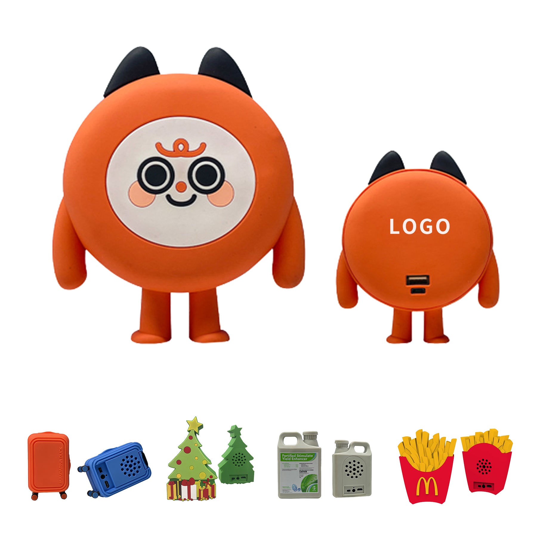 Christmas Cartoon Cute Bluetooth Speaker