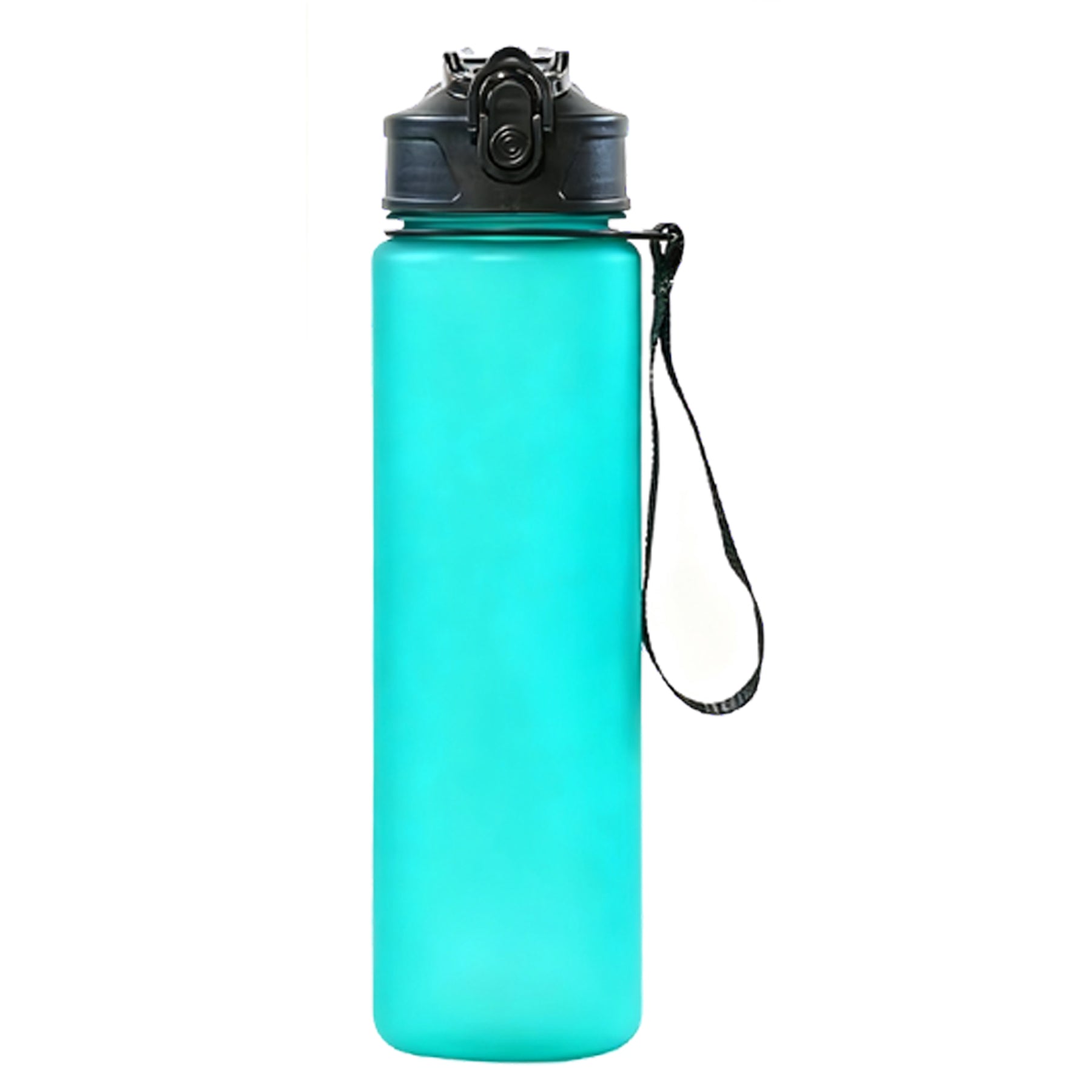 Solid Color Frosted Water Bottle