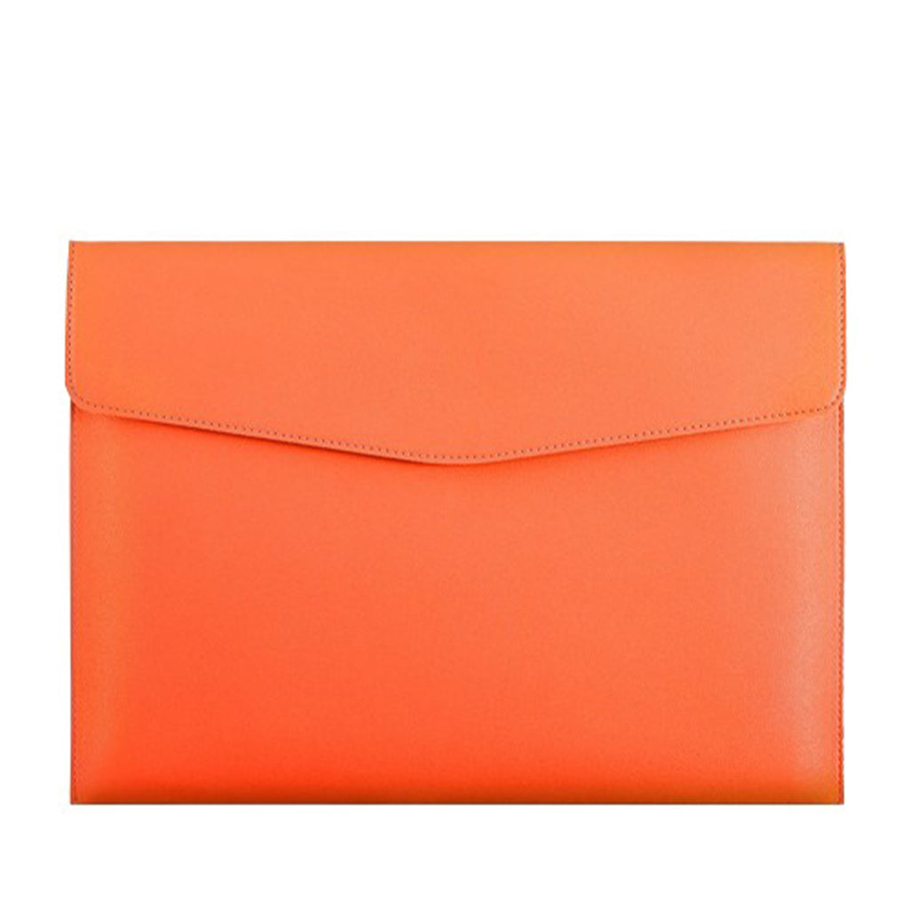 PU Leather A4 Magnetic Buckle File Bag