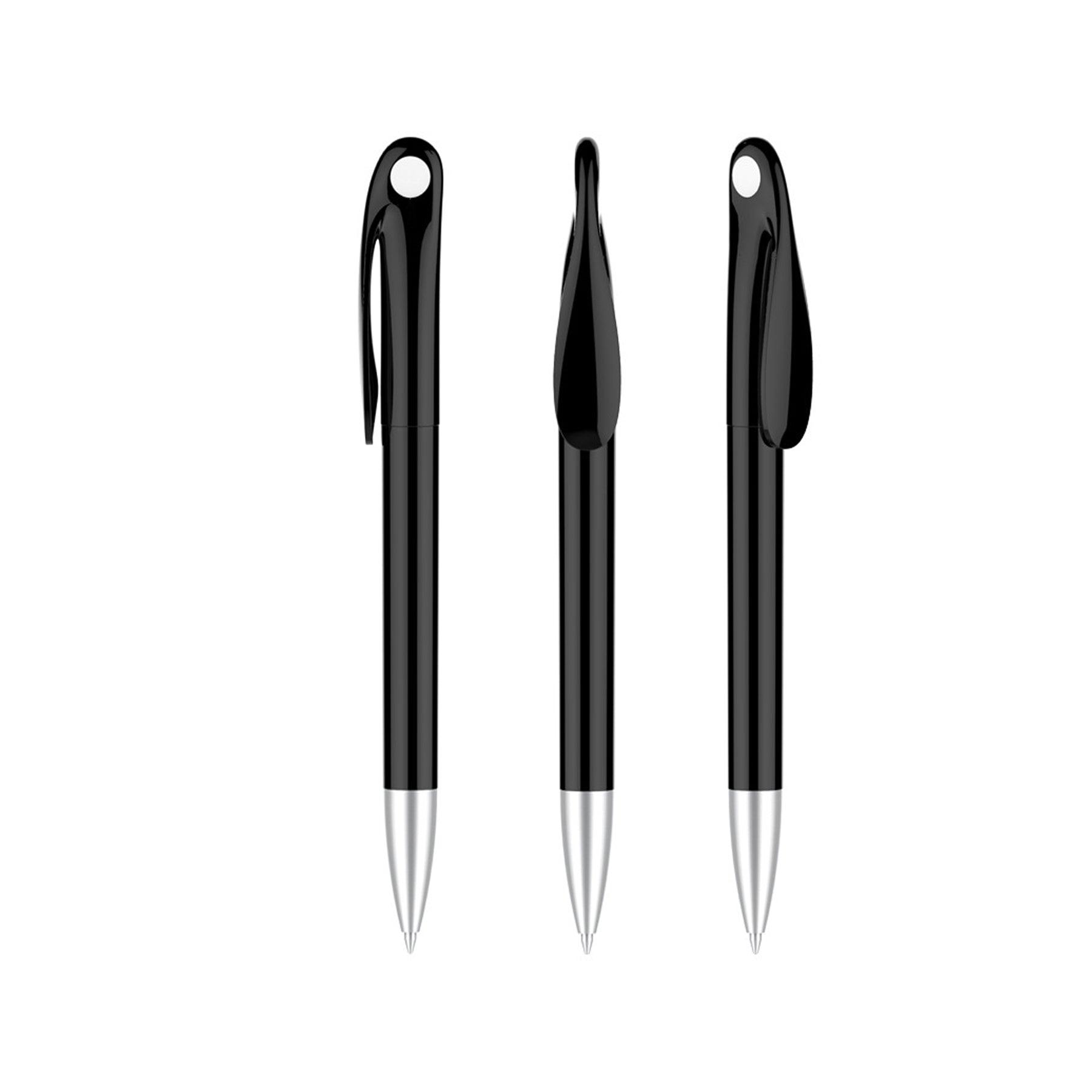Plastic Ballpoint Pen Rotating Rabbit Pen