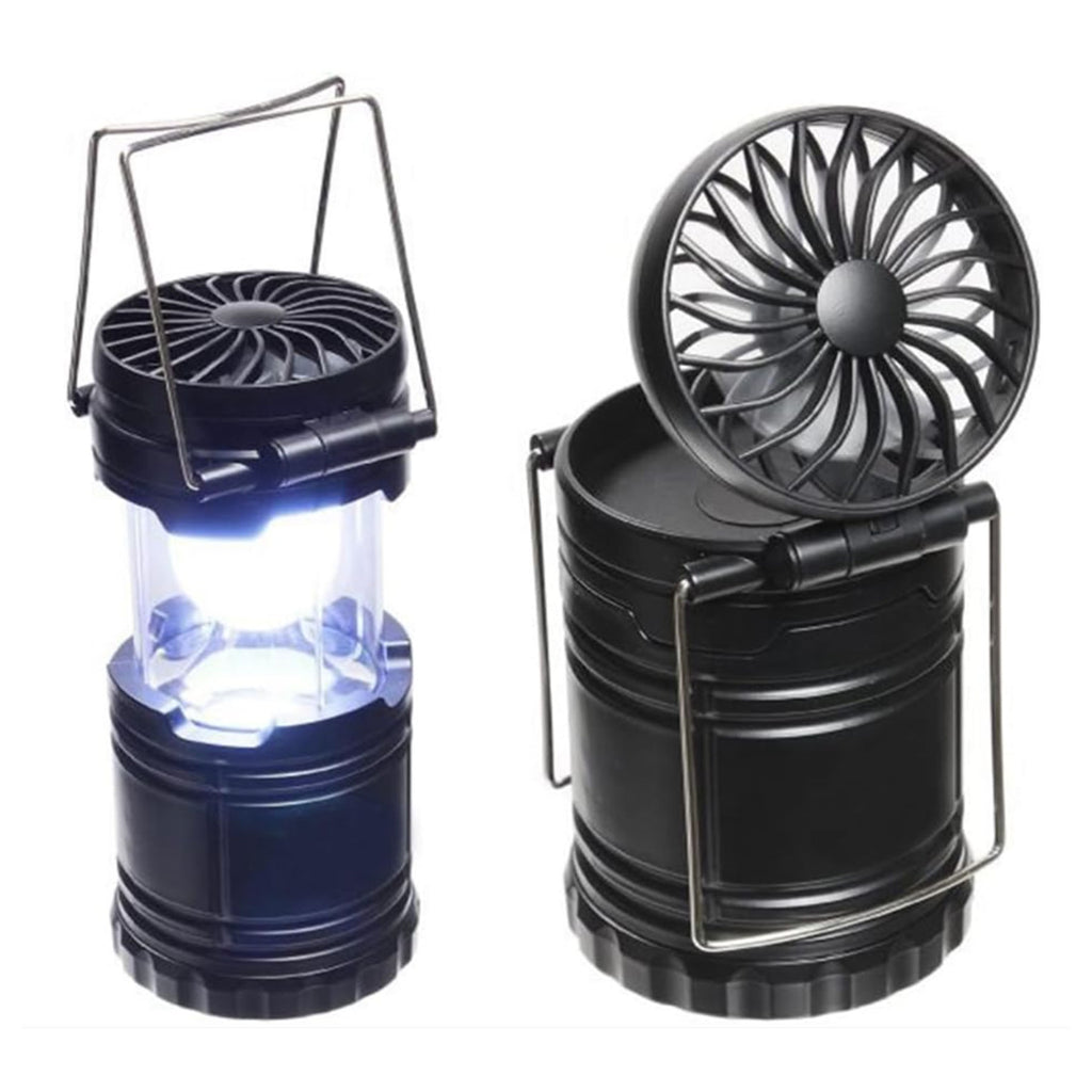 Rechargeable Dual Lantern Fan