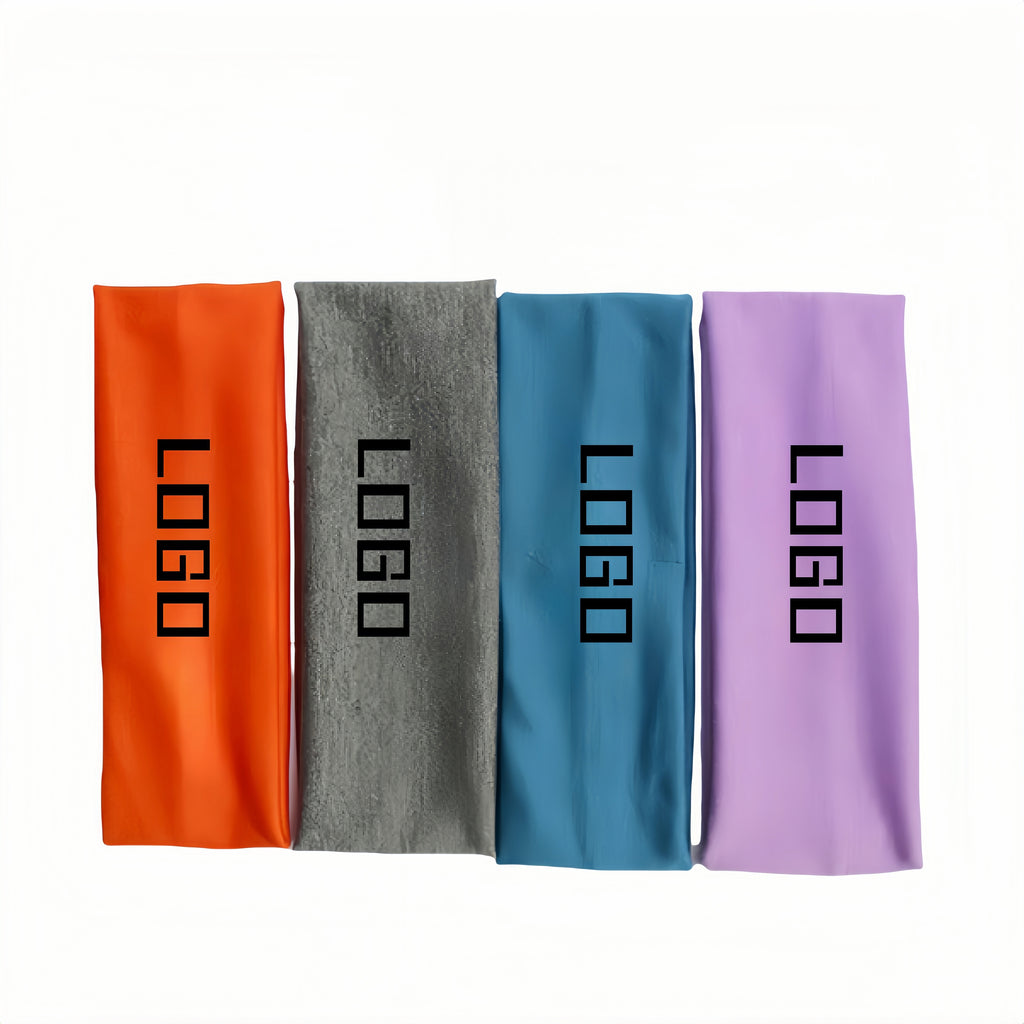 Colorful Pure Cotton Elastic Long Strip Sports Headband