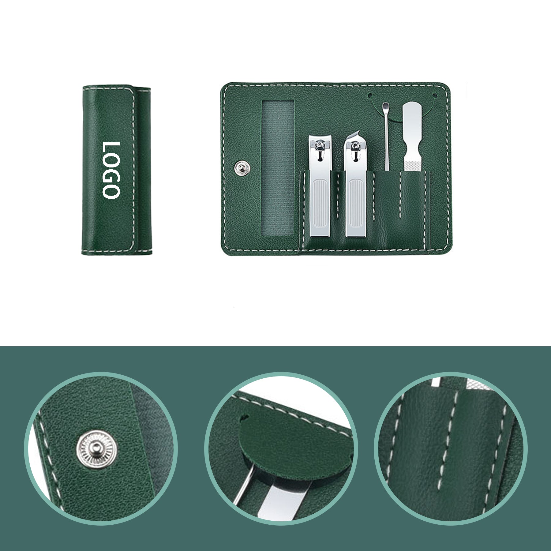 Portable Stainless Steel Nail Care Set
