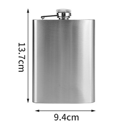 8oz 304 Stainless Steel Portable Flask