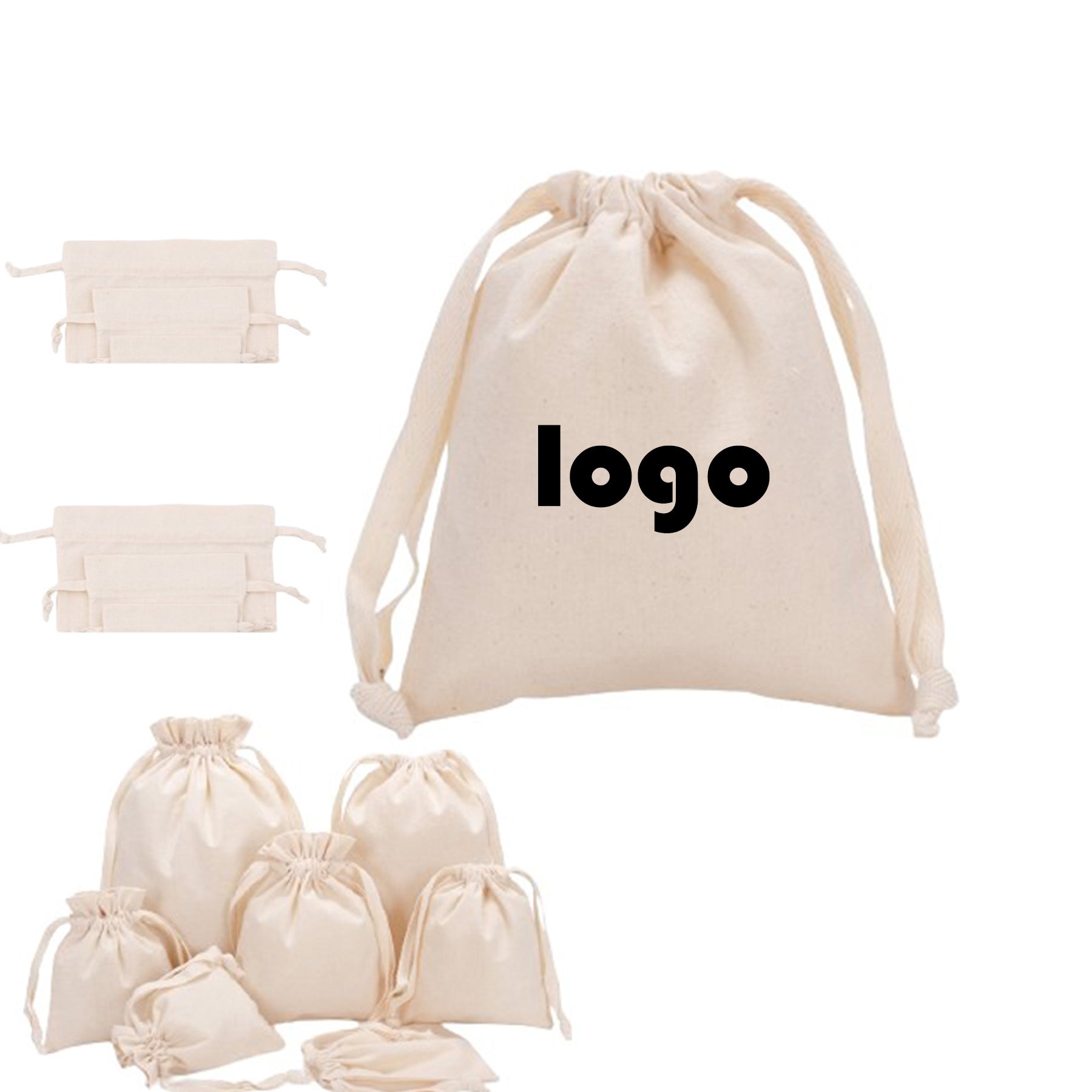 Drawstring Packing Cotton Bag