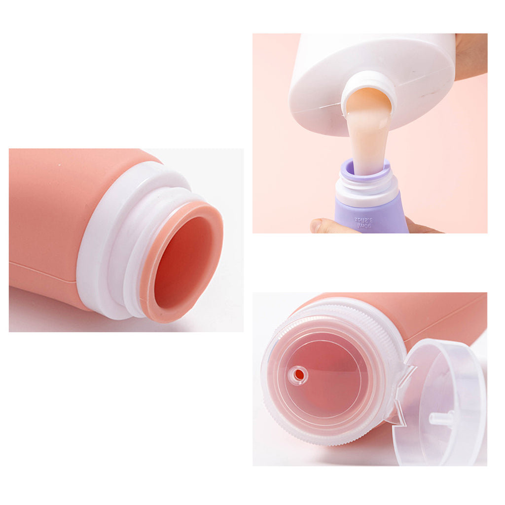 Silicone Travel Bottle with Suction Cup