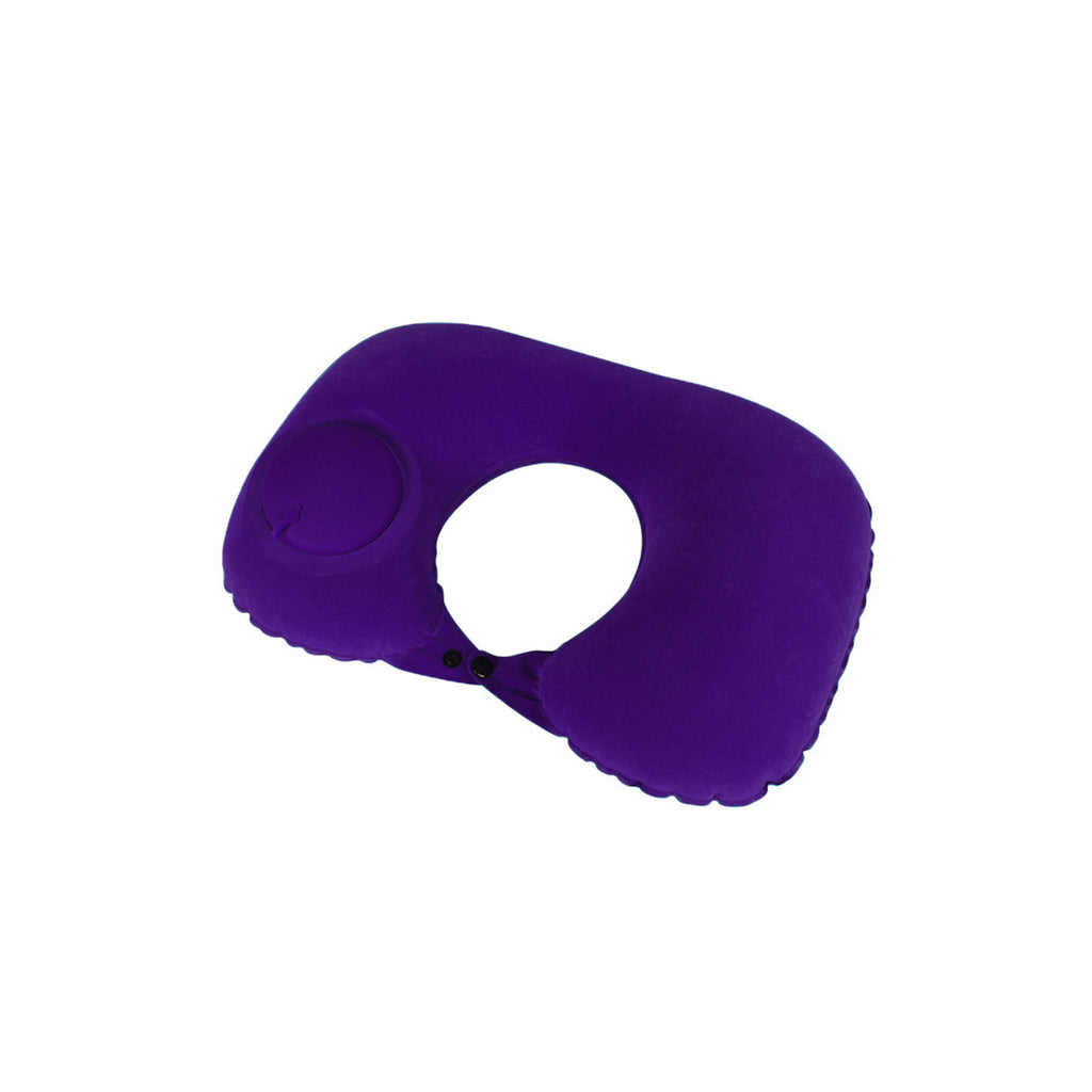 Portable Inflatable U-shaped Pillow